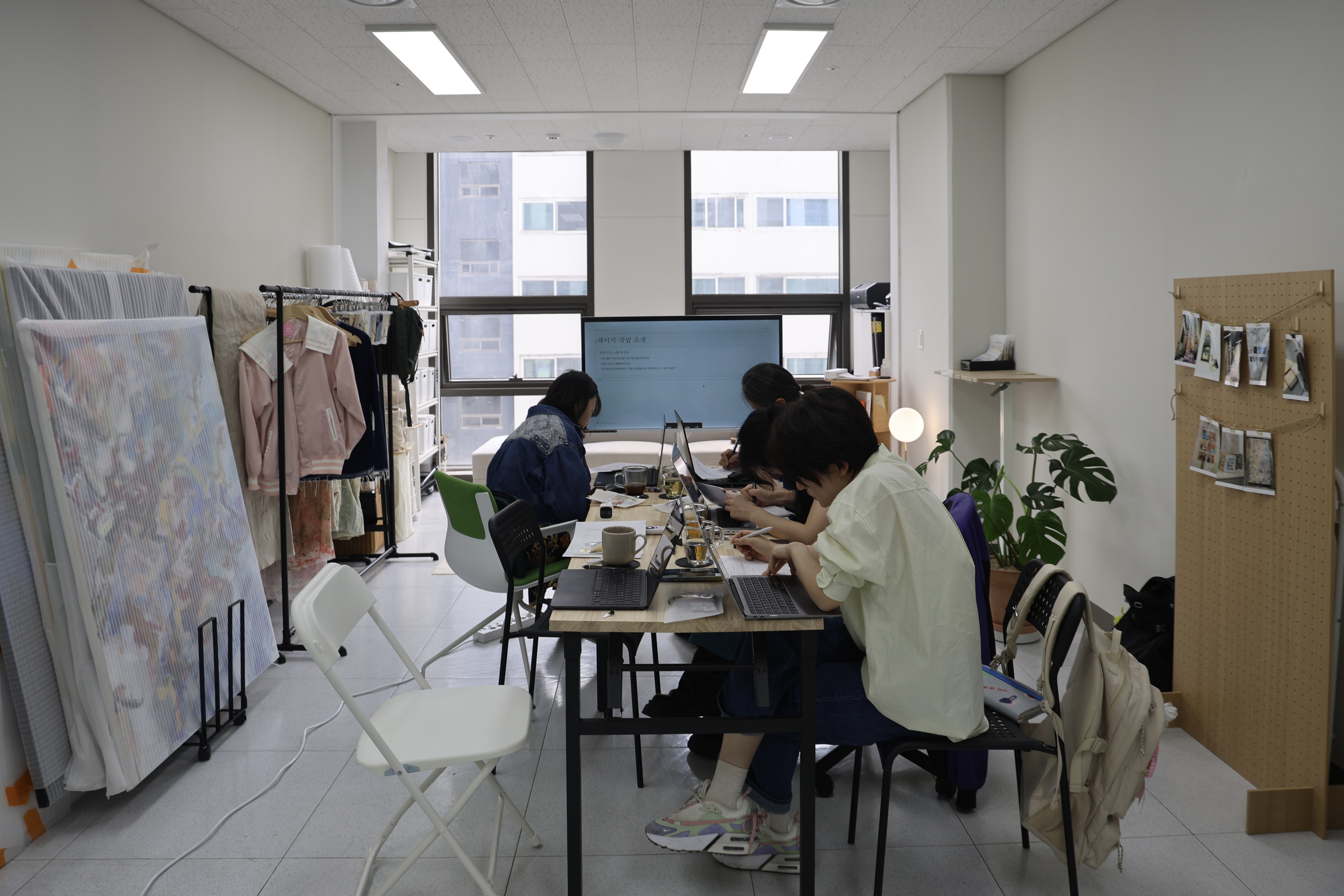 Group workshop in session at Material Memory Studio